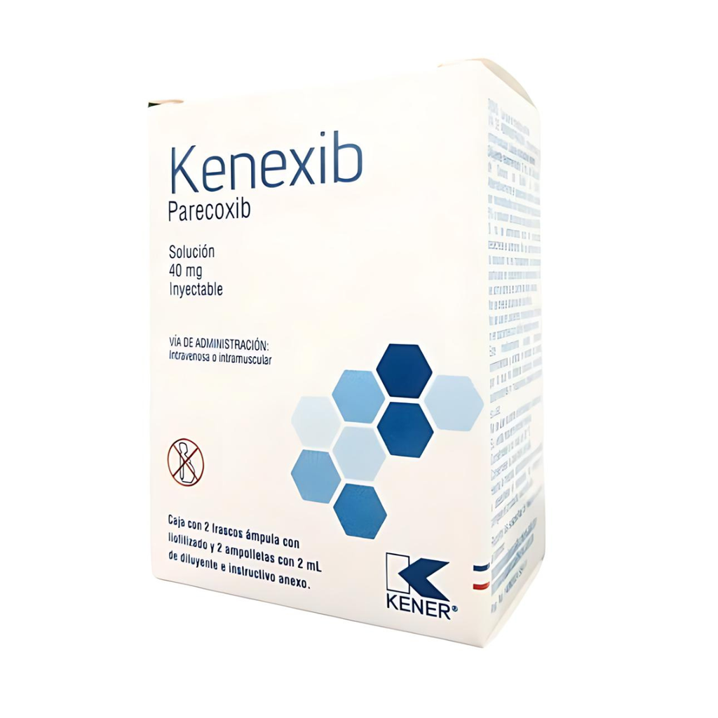 [4600] PARECOXIB SOL INY 40 MG C/2 AMP KENEXIB LAB KENER (DYNASTAT)