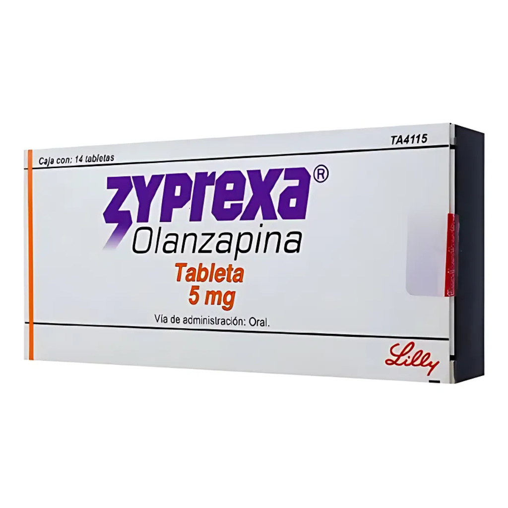 [4629] ZYPREXA 5 MG C/14 TAB OLANZAPINA TAB LAB LILLY