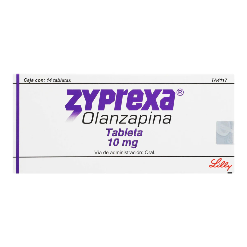 ZYPREXA 10 MG C/14 TAB OLANZAPINA TAB LAB LILLY