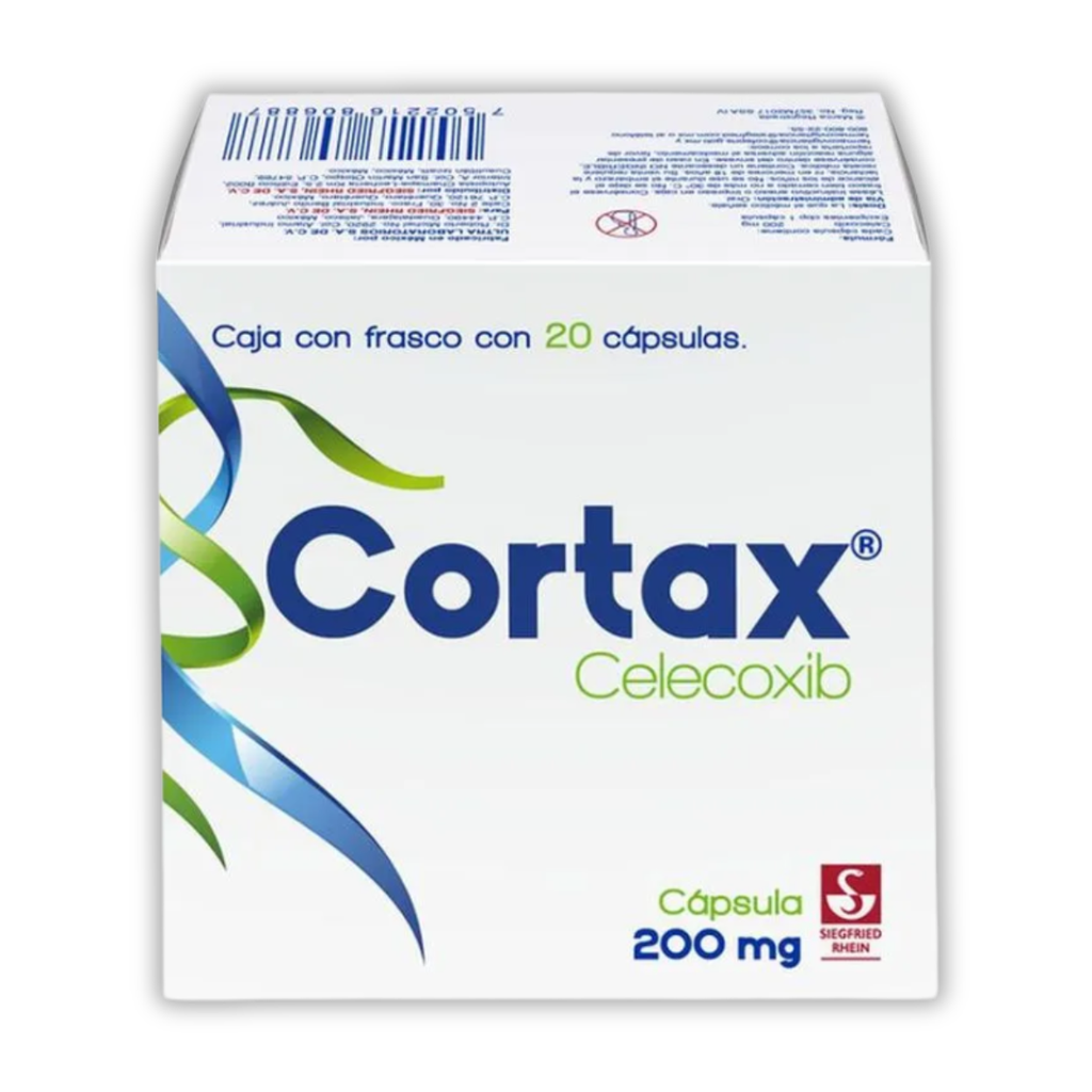 CORTAX 200 MG C/20 CAP CELECOXIB LAB SIEGFRIED RHEIN