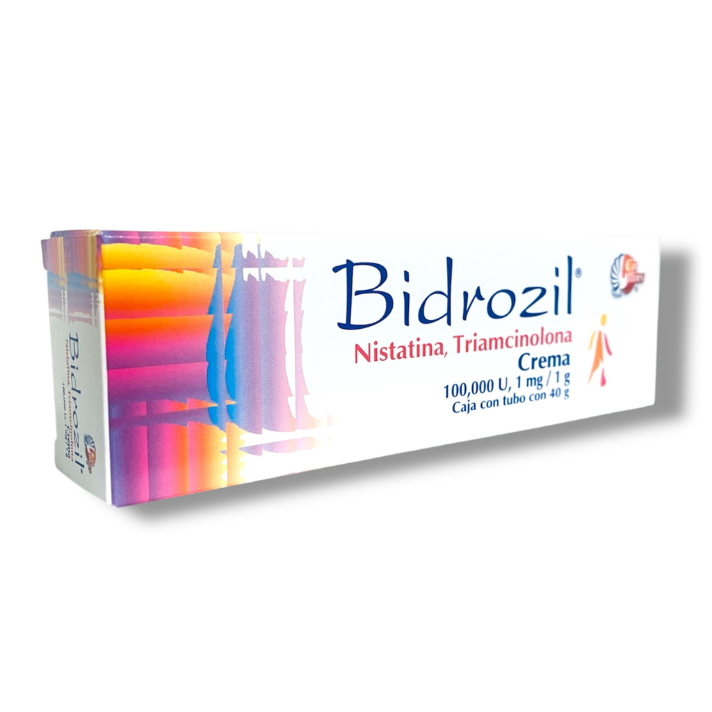 NISTATINA TRIAMCINOLONA CREMA 100 000 U/ 1 MG/G TUBO C/40 G BIDROZIL LAB COLLINS