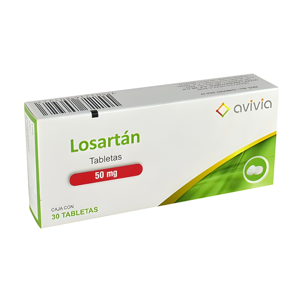 LOSARTAN 50 MG C/30 TAB LAB AVIVIA
