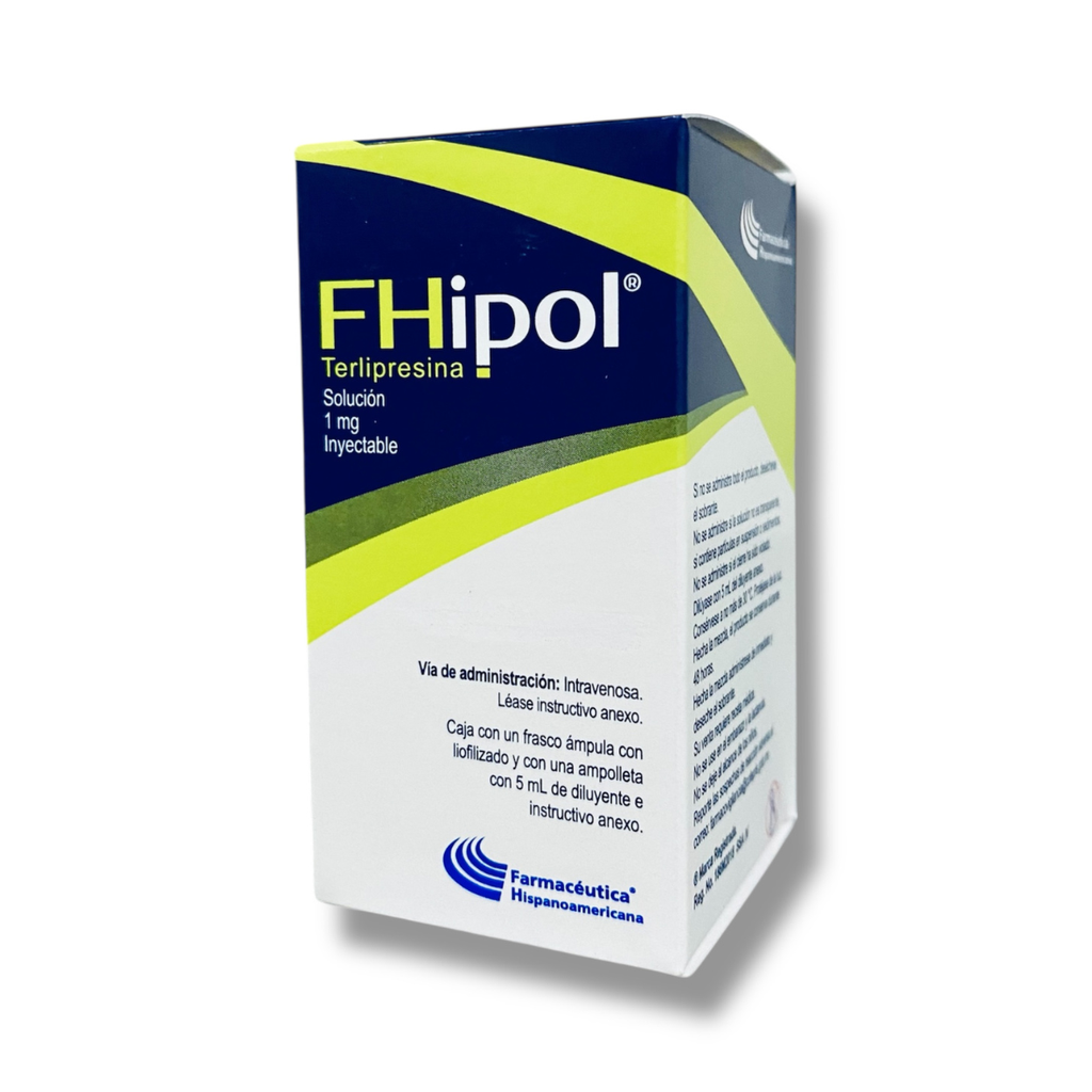 [4666] TERLIPRESINA SOL INY 1 MG/5 ML FHIPOL LAB FARMACEUTICA HISPANOAMERICANA
