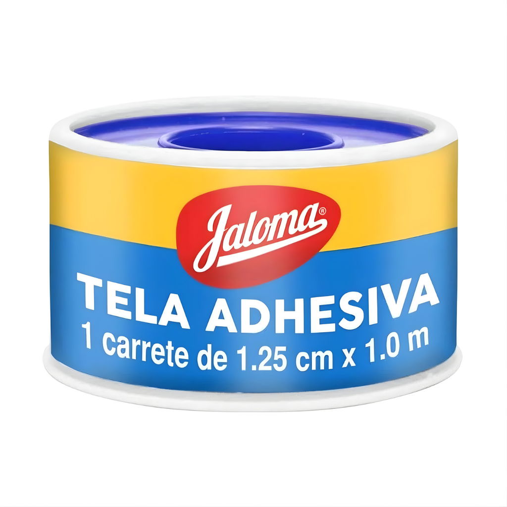 TELA ADHESIVA 1.25 CM X 1 M LAB JALOMA
