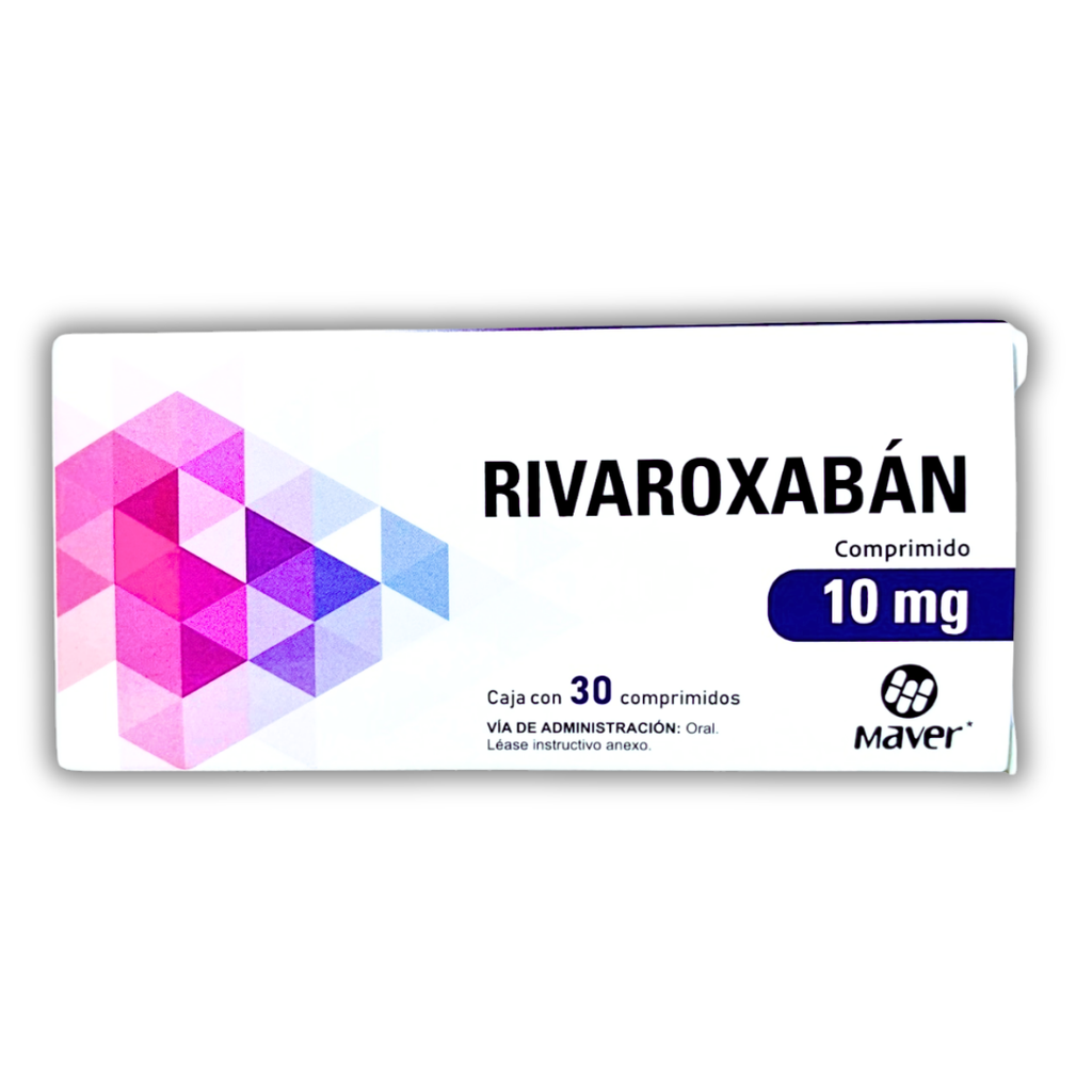 [3341] RIVAROXABAN 10 MG C/30 COMPRIMIDOS LAB MAVER