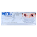 CUBREBOCAS TRES PLIEGOS ELASTICO C/50 PZAS BLANCO NO ESTERIL AMBIDERM