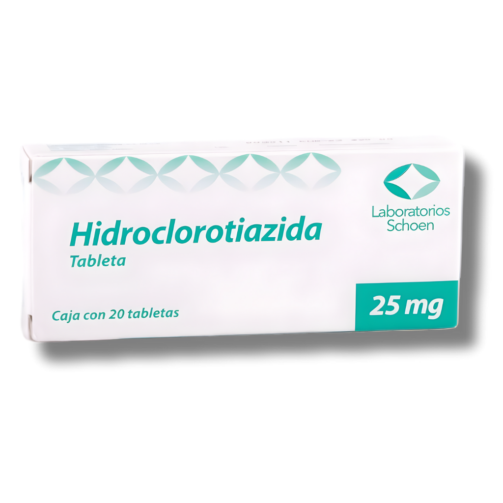 HIDROCLOROTIAZIDA 25 MG C/20 TAB LAB SCHOEN