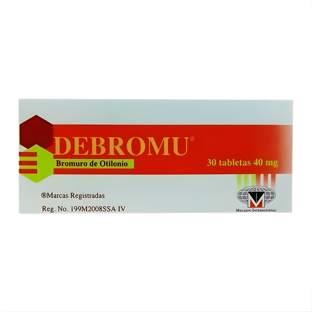 DEBROMU 40 MG C/30 TAB BROMURO DE OTILONIO LAB MENARINI