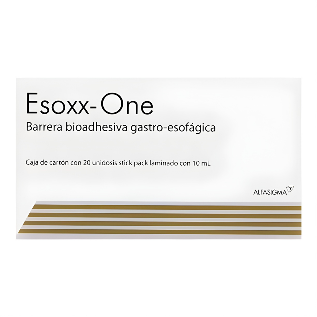 ESOXX-ONE BARRERA BIOADHESIVA GASTRO-ESOFAGICA C/20 PZA C/10 ML C/U
