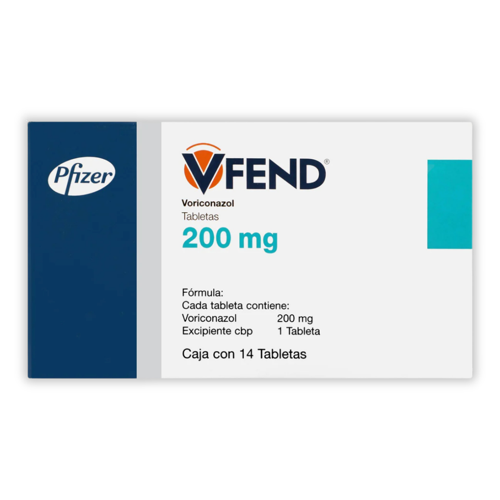 VFEND 200 MG C/14 TAB VORICONAZOL LAB PFIZER