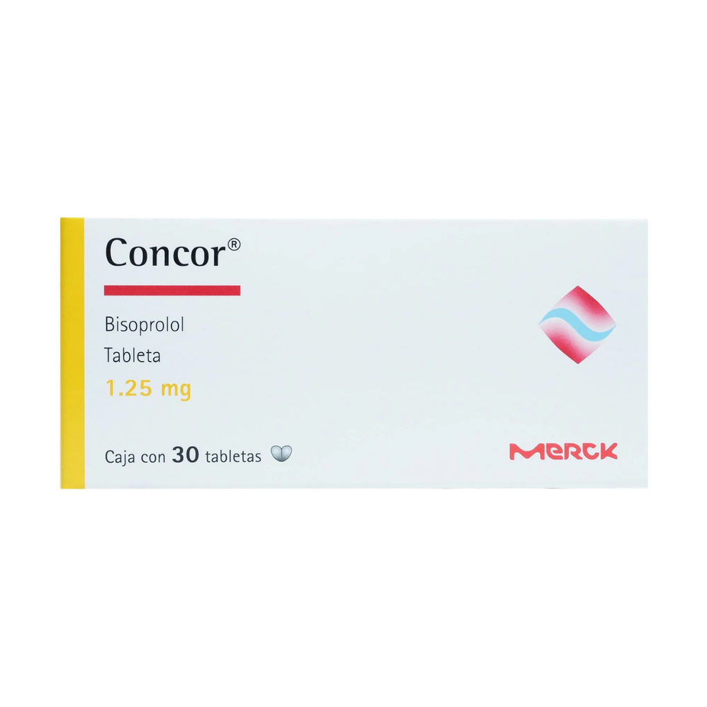 CONCOR 1.25 MG C/30 TAB BISOPROLOL LAB MERCK