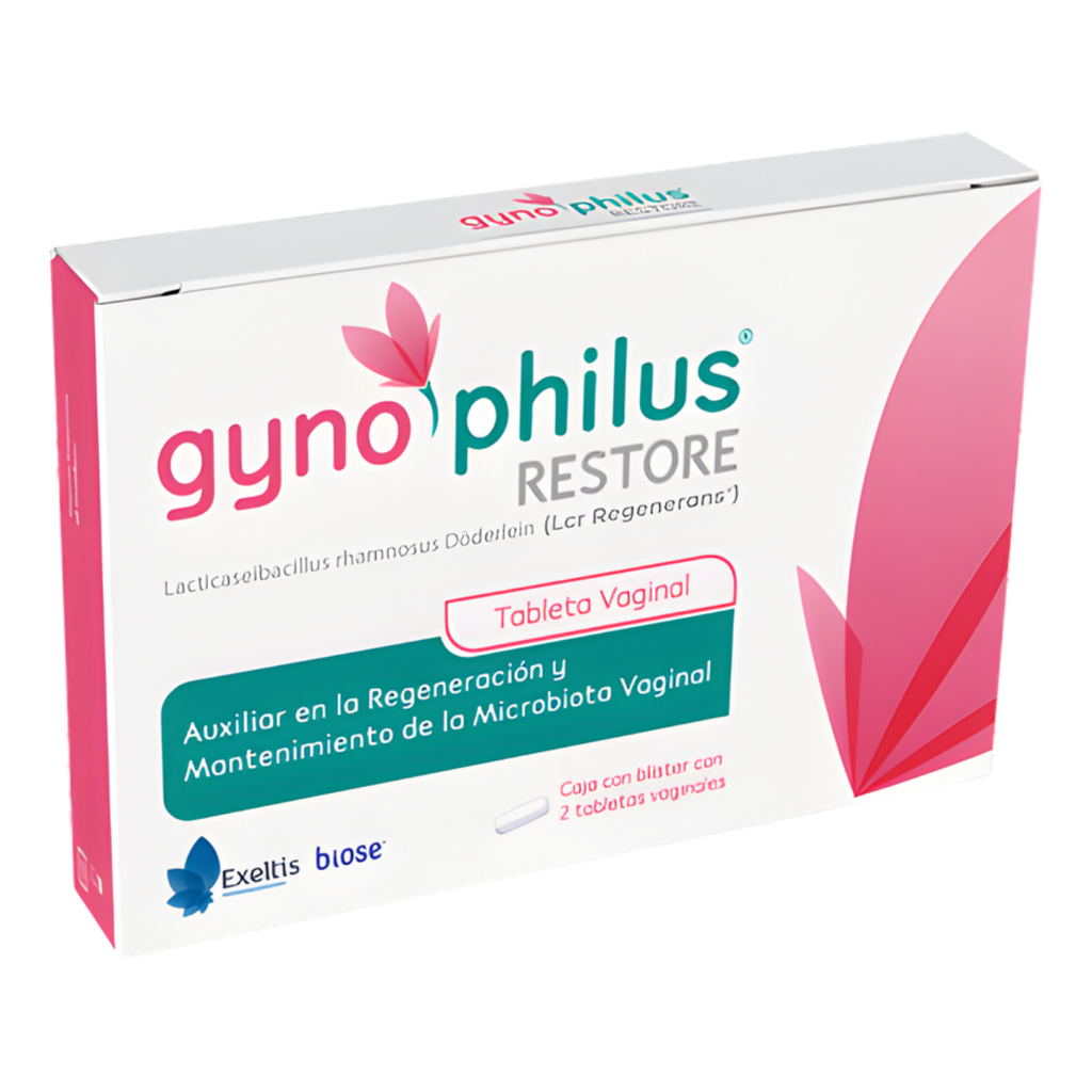 GYNOPHILUS RESTORE C/2 TAB VAGINALES LCR REGENERANS LAB EXELTIS