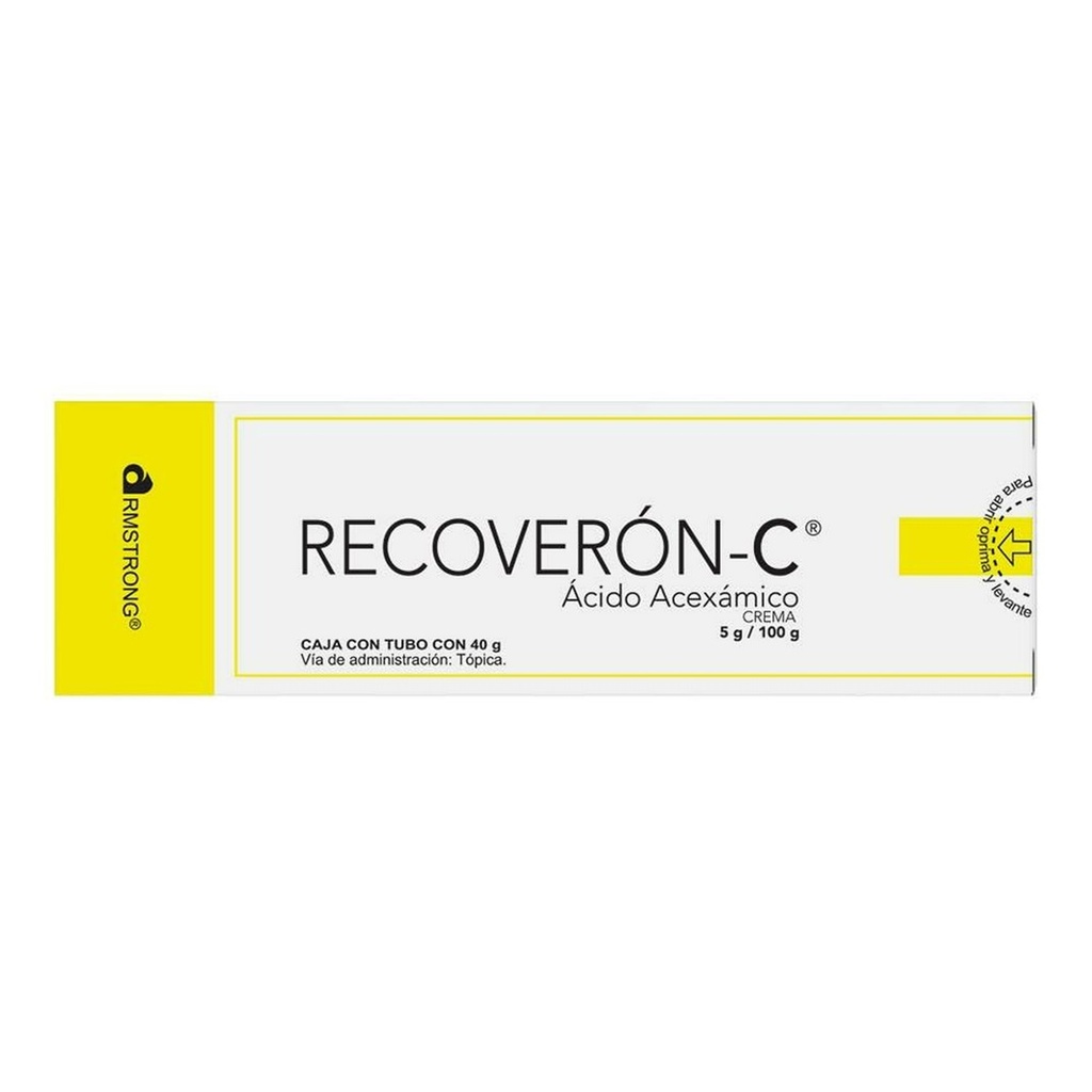 RECOVERON C 5 G/100 G CREMA C/40 G ACIDO ACEXAMICO LAB ARMSTRONG