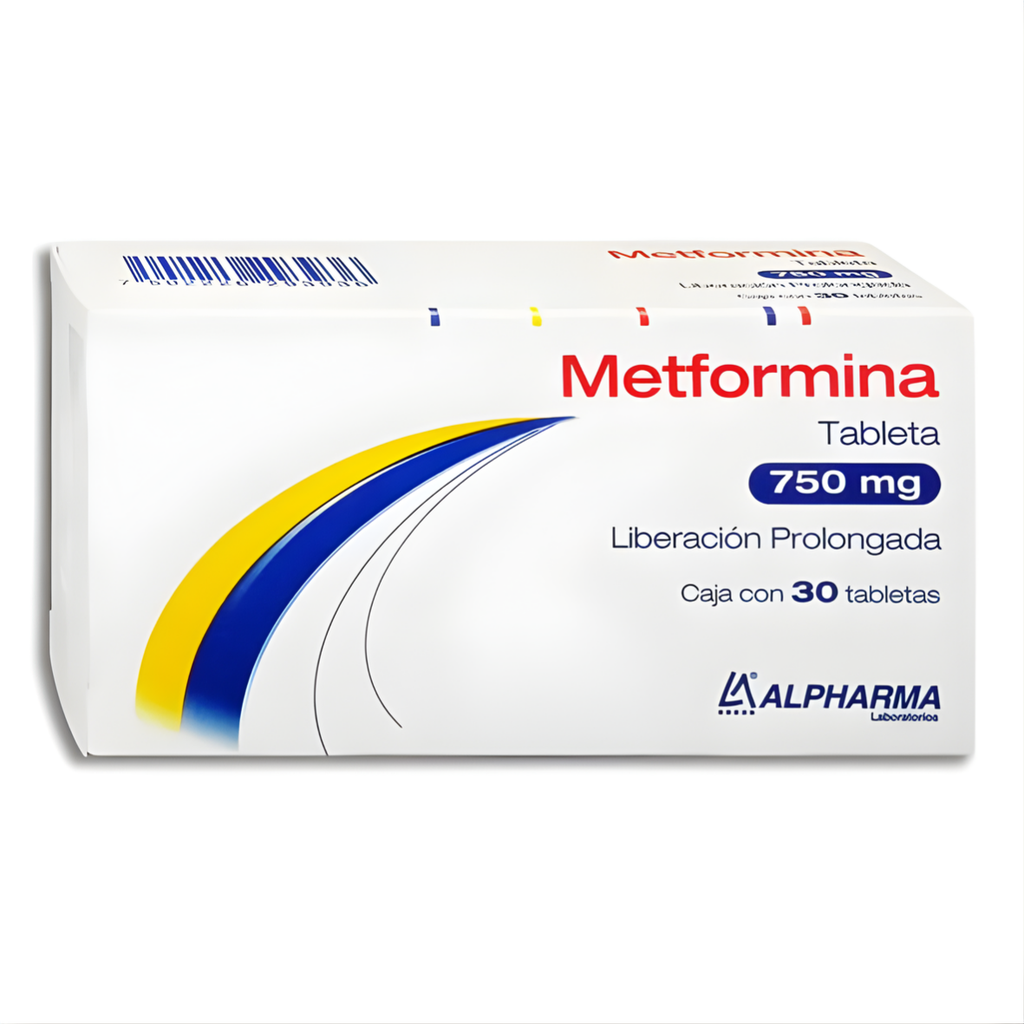 METFORMINA 750 MG C/30 TAB LP LAB ALPHARMA