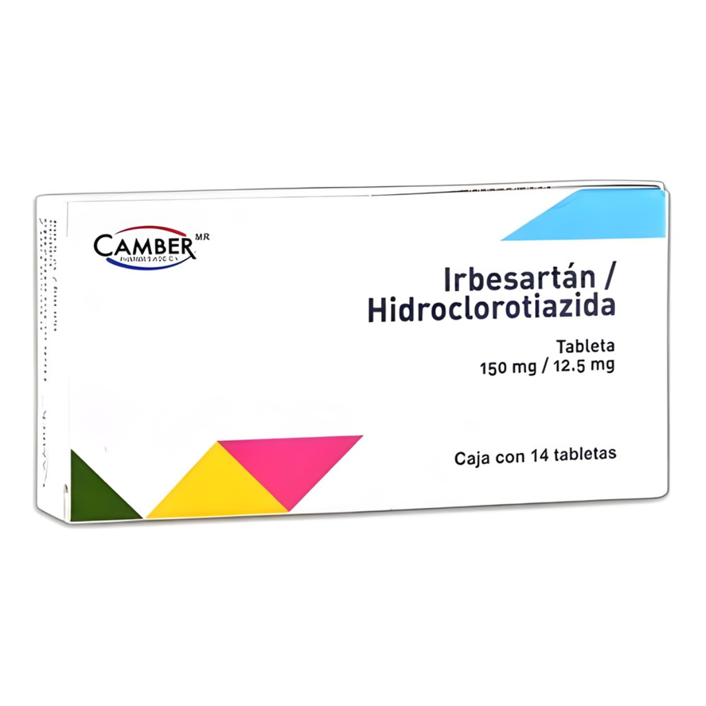 IRBESARTAN HIDROCLOROTIAZIDA 150/12.5 MG C/14 TAB LAB CAMBER PHARMA