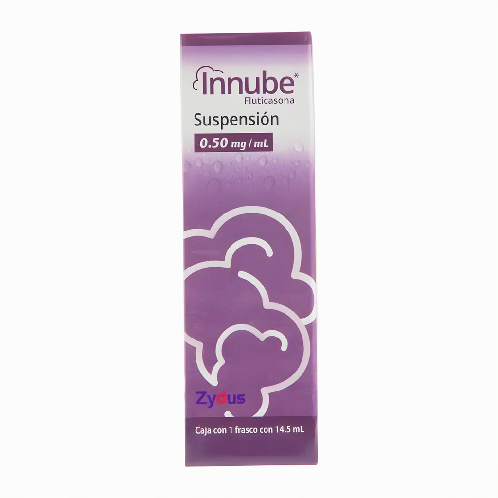FLUTICASONA SUSP NASAL 0.50 MG/ML FCO C/14.5 ML INNUBE LAB ZYDUS PHARMACEUTICALS