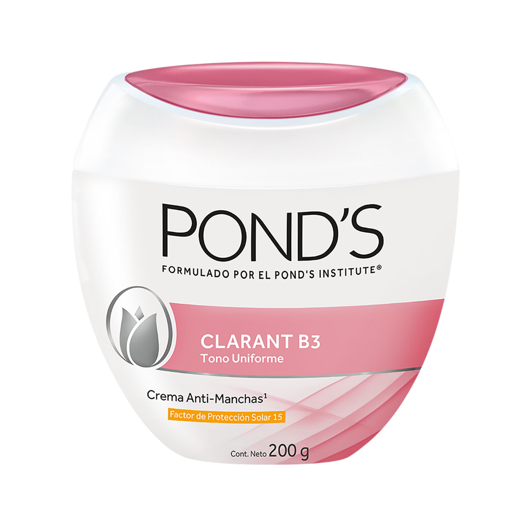 CREMA PONDS CLARANT B3 ANTI-MANCHAS C/200 G FPS15 TONO UNIFORME LAB UNILEVER