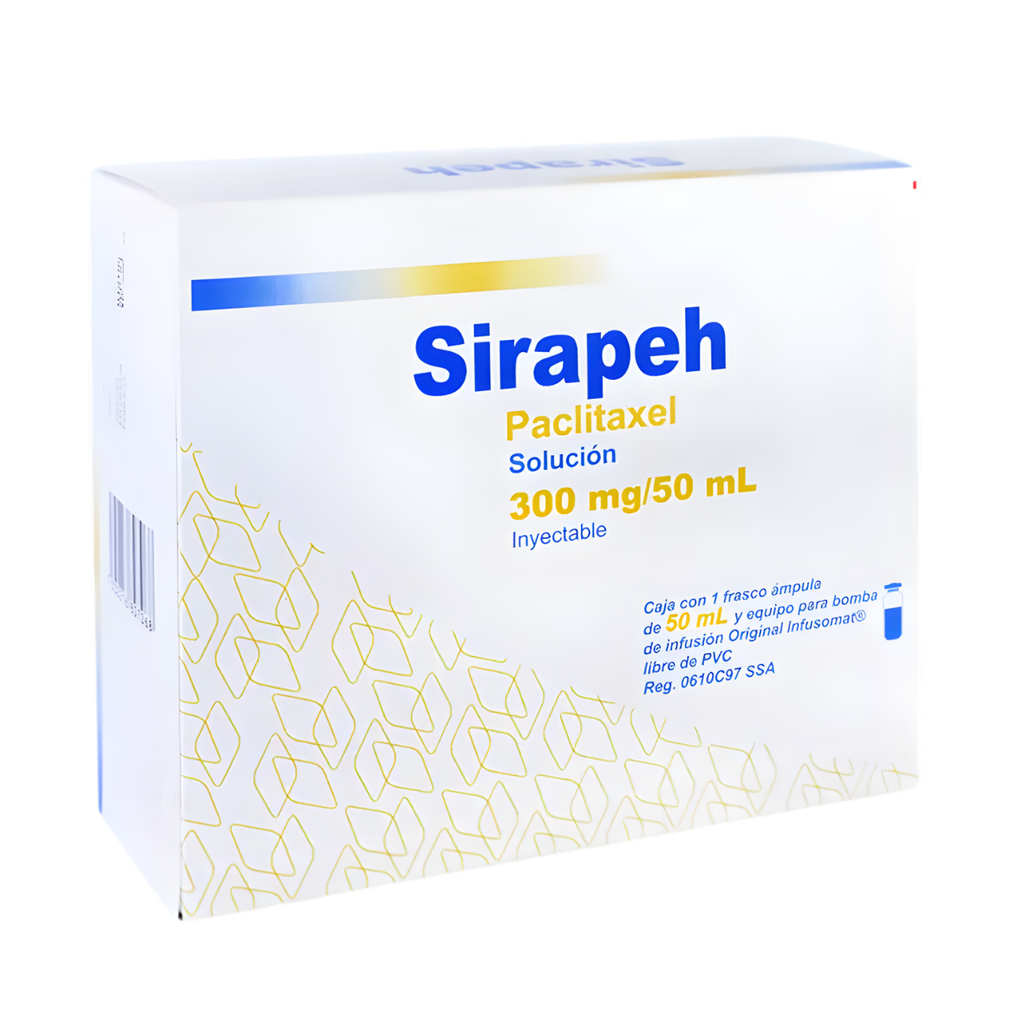 PACLITAXEL SOL INY 300 MG/50 ML SIRAPEH LAB ULSATECH