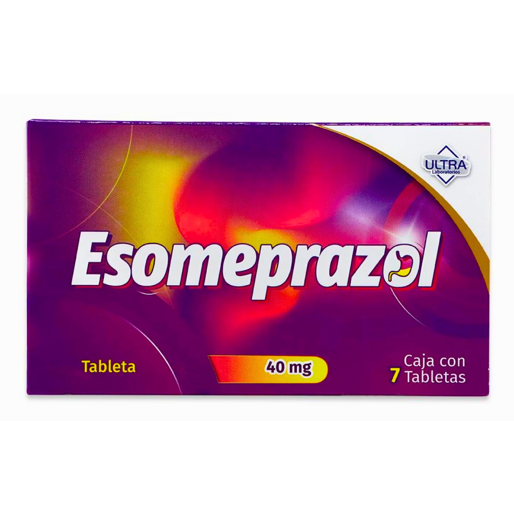 ESOMEPRAZOL 40 MG C/7 TAB LAB ULTRA