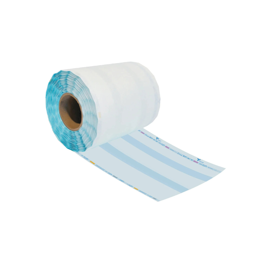 ROLLO MIXTO DE PAPEL Y PLASTICO PARA ESTERILIZAR 25 CM X 200 M REF PAR366 PMG