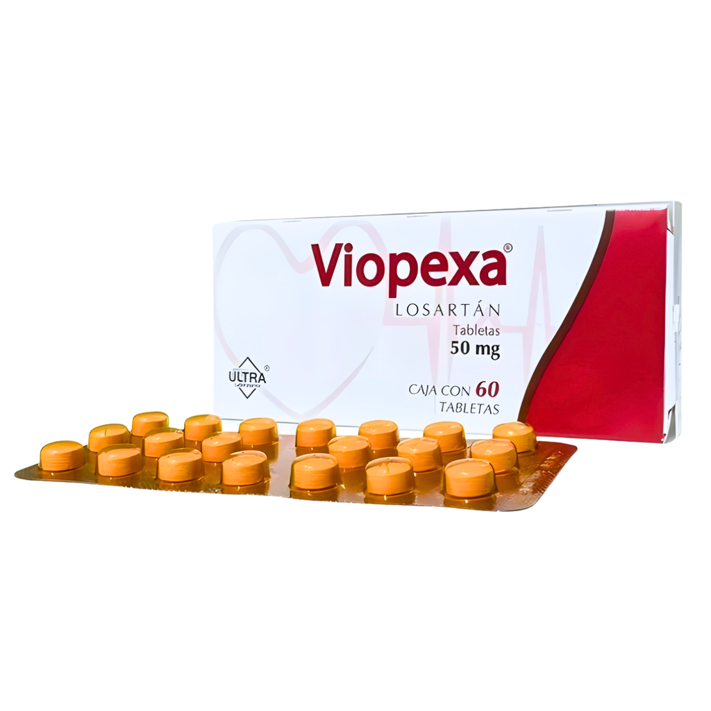 LOSARTAN 50 MG C/60 TAB VIOPEXA LAB ULTRA