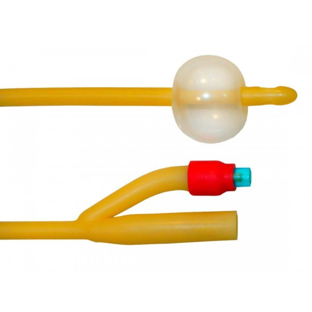SONDA FOLEY 16 FR LATEX 2 VIAS CON GLOBO 5 ML SENSIMEDICAL