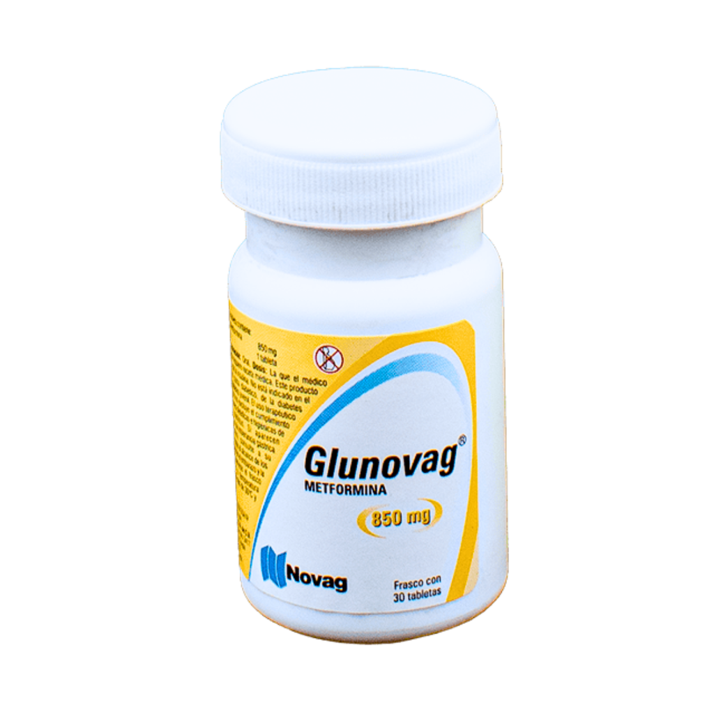 [4795] METFORMINA 850 MG C/30 TAB GLUNOVAG LAB NOVAG