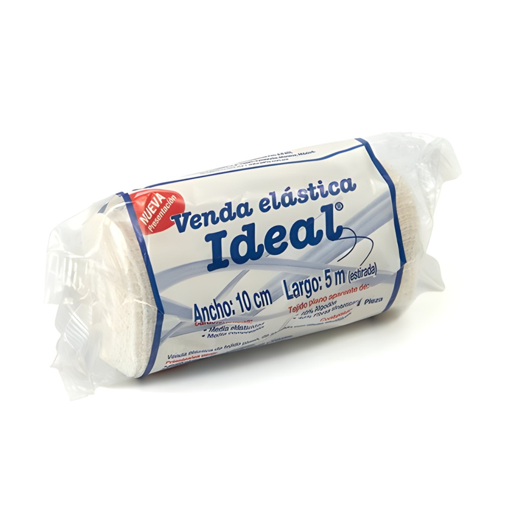 [4802] VENDA ELASTICA IDEAL 10 CM X 5 M PIEZA LEROY