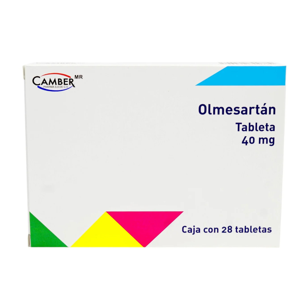 OLMESARTAN MEDOXOMILO 40 MG C/28 TAB LAB CAMBER PHARMA