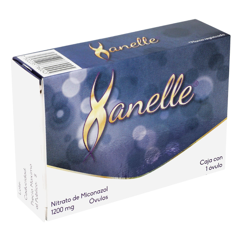 XANELLE 1200 MG C/1 OVULO NITRATO DE MICONAZOL LAB EXELTIS