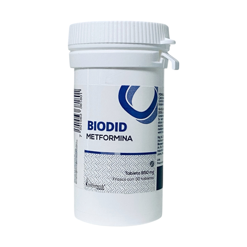 METFORMINA 850 MG C/30 TAB BIODID LAB BIORESEARCH
