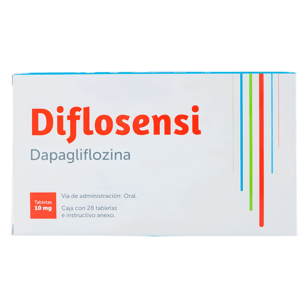 DAPAGLIFLOZINA 10 MG C/28 TAB DIFLOSENSI LAB JAYOR