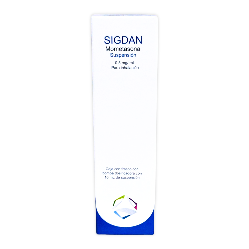 MOMETASONA SUSP P/INHALACION 0.05% C/10 ML SIGDAN (0.5 MG/ML) LAB DANKEL