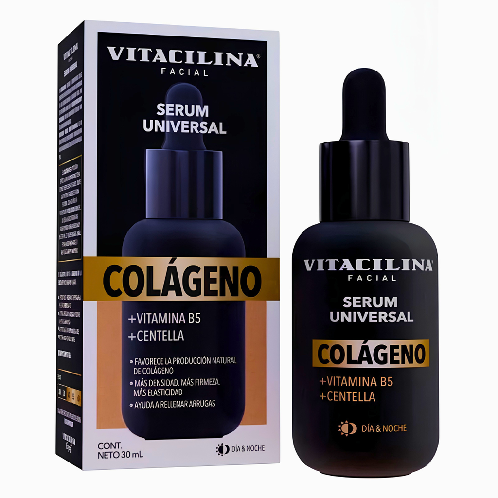 VITACILINA FACIAL SERUM UNIVERSAL C/30 ML COLAGENO VITAMINA B5 CENTELLA LAB KSK