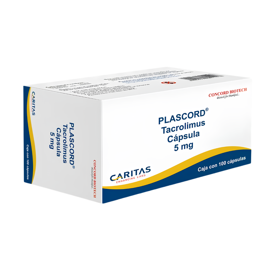 TACROLIMUS 1 MG C/100 CAP PLASCORD LAB CONCORD BIOTECH