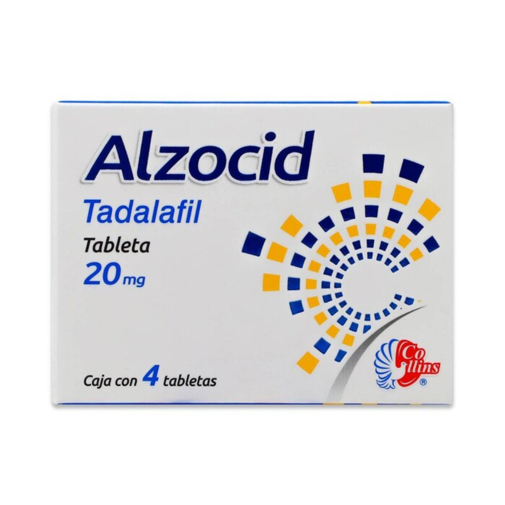 [4020] TADALAFIL 20 MG C/4 TAB ALZOCID LAB COLLINS