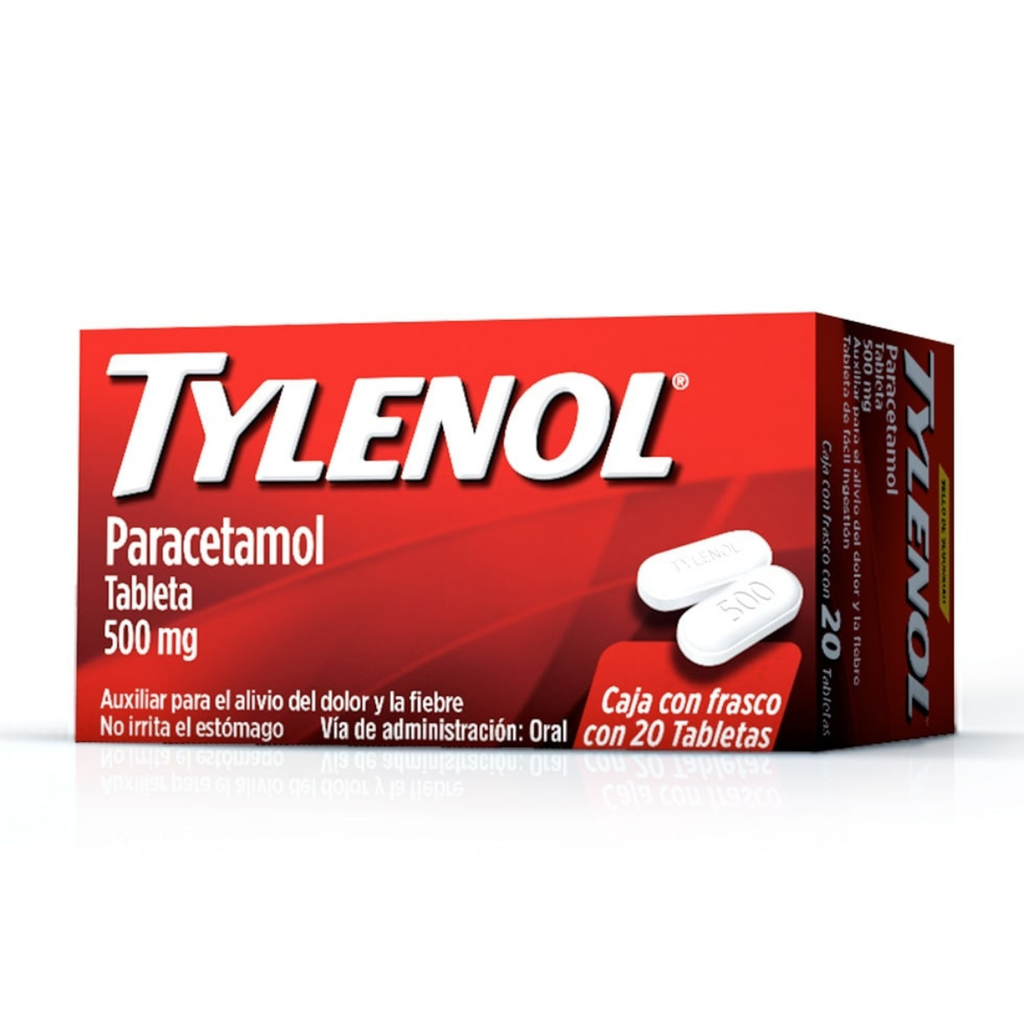 [1730] TYLENOL 500 MG C/20 TAB PARACETAMOL LAB JANSSEN-CILAG