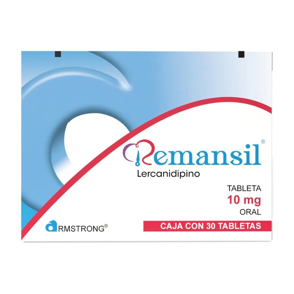 REMANSIL 10 MG C/30 TAB LERCANIDIPINO LAB ARMSTRONG