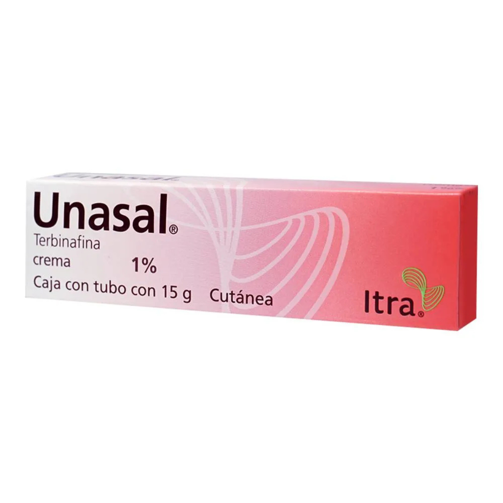 UNASAL CREMA 1% TUBO C/15 G TERBINAFINA LAB ITRA