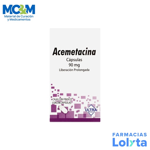 [2] ACEMETACINA 90 MG C/14 CAP LP LAB ULTRA