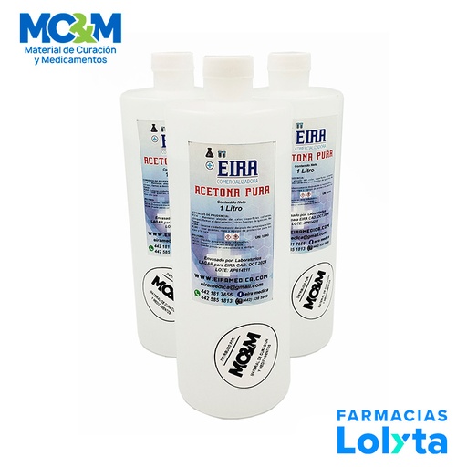 [3579] ACETONA PURA 1 L EIRA
