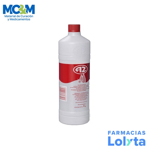 [4413] ALCOHOL 1000ML 96° ROJO ALCOHOL ZAPOPAN