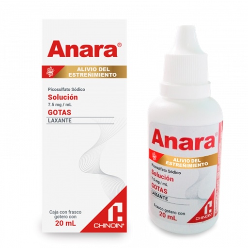 [1056] ANARA SOL ORAL 7.5 MG/ML FCO GOTERO C/20 ML PICOSULFATO SODICO LAB CHINOIN