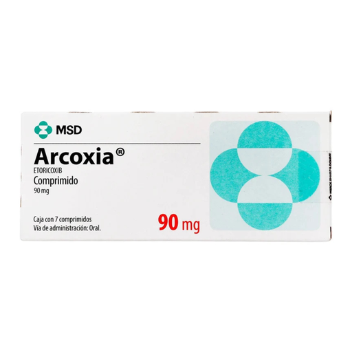 [97] ARCOXIA 90MG C/7 COMPRIMIDOS ETORICOXIB LAB MSD