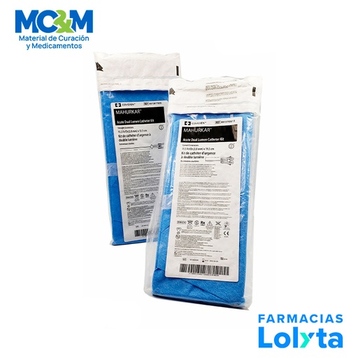 [3234] CATETER MAHURKAR 11.5 FR X 13.5 COVIDIEN REF 8813817005