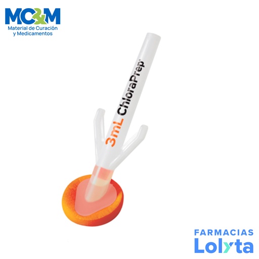 [4492] CHLORAPREP APLICADOR 3 ML C/TINTE REF 934531 BD