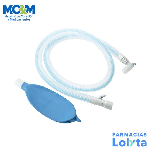 [3697] CIRCUITO BAIN PARA ANESTESIA 60" (152 CM) BOLSA DE 3 L ADULTO REF BD2498 HUDSON
