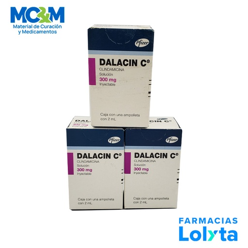 [315] DALACIN C SOL INY 300MG/2ML CLINDAMICINA LAB PFIZER