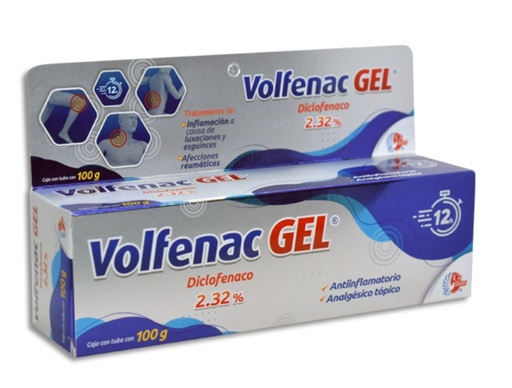 [311] DICLOFENACO GEL 2.32% C/100 G VOLFENAC LAB COLLINS