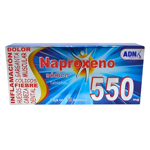 [785] NAPROXENO SODICO 550 MG C/12 TAB LAB ADN PHARMA